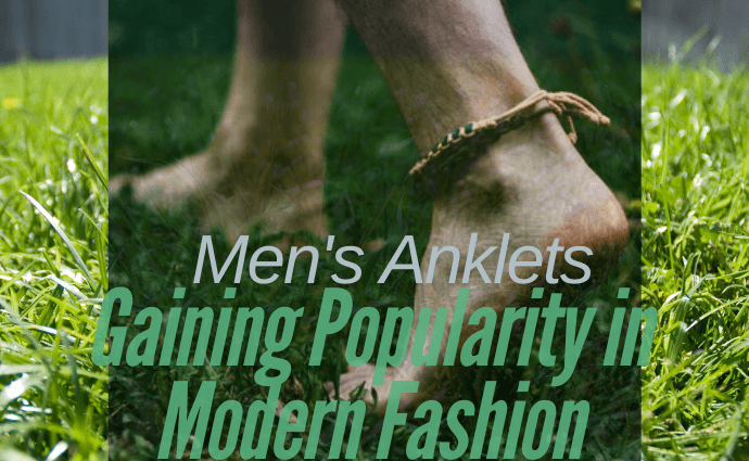 Mens's Anklets Gaining Popularity in Modern Fashion image