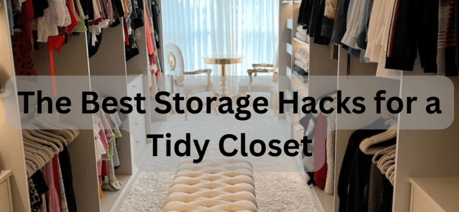 The Best Storage Hacks for a Tidy Closet image