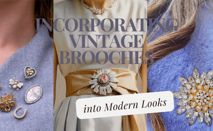 Incorporating Vintage Brooches into Modern Looks image