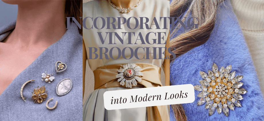 Incorporating Vintage Brooches into Modern Looks image