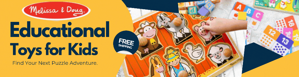 Melissa&Doug Banner