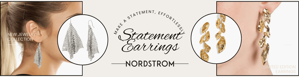 Statement earrings