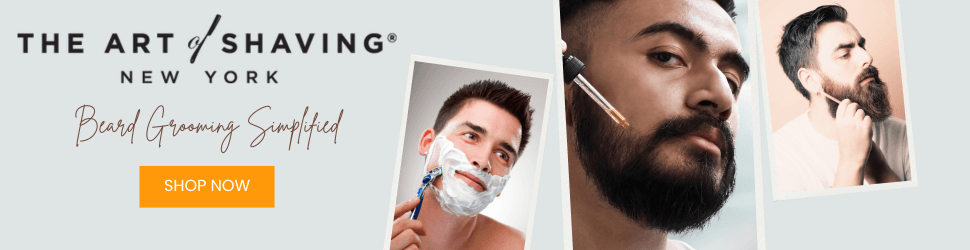 shave and beard care banner