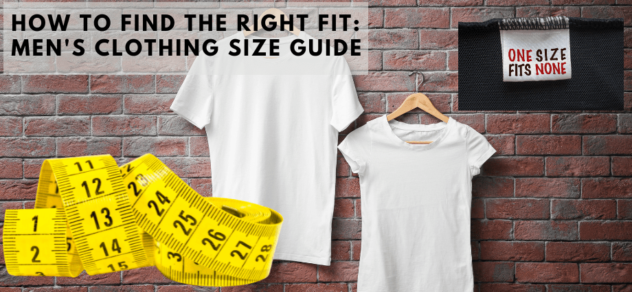 Men's Clothing Size Guide