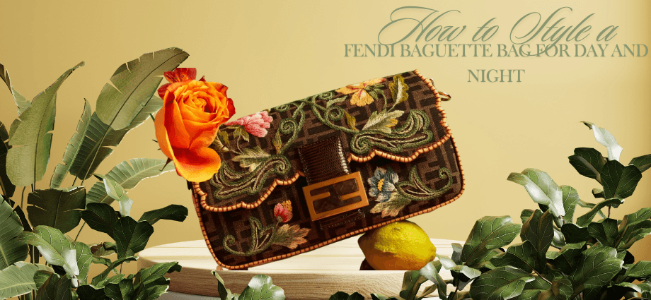 How to style a Fendi Baguette Bag for Day and Night image